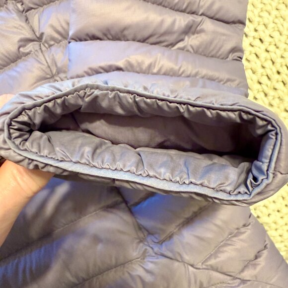 PATAGANOIA Women's Down Sweater Jacket Rustic Purple Size LARGE (like new) - Picture 11 of 16